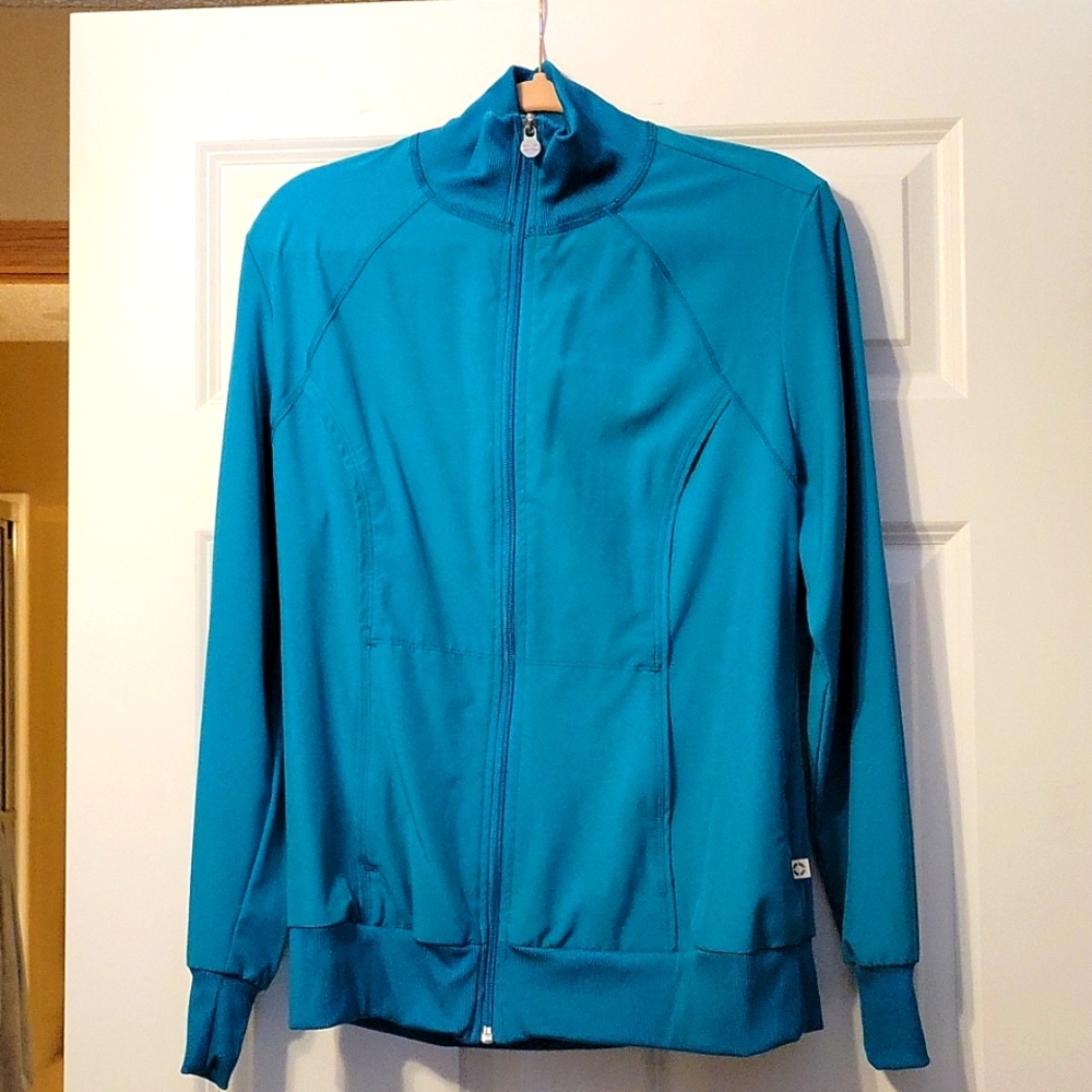 Teal scrub Jacket